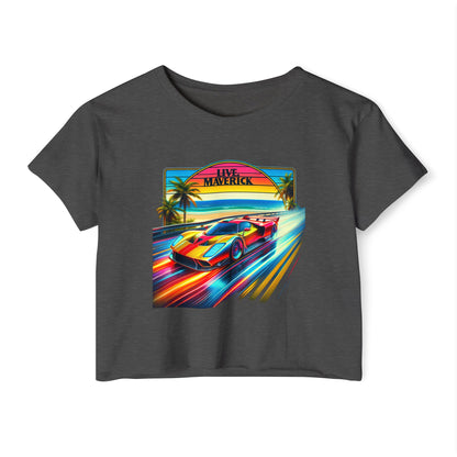 Coast Highway Racing - Women's Crop Top