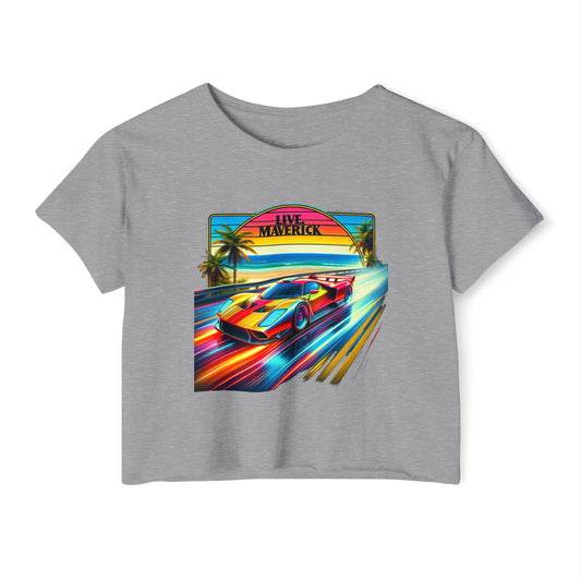 Coast Highway Racing - Women's Crop Top