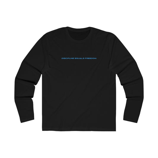 Discipline Equals Freedom - Men's Long Sleeve Crew Tee