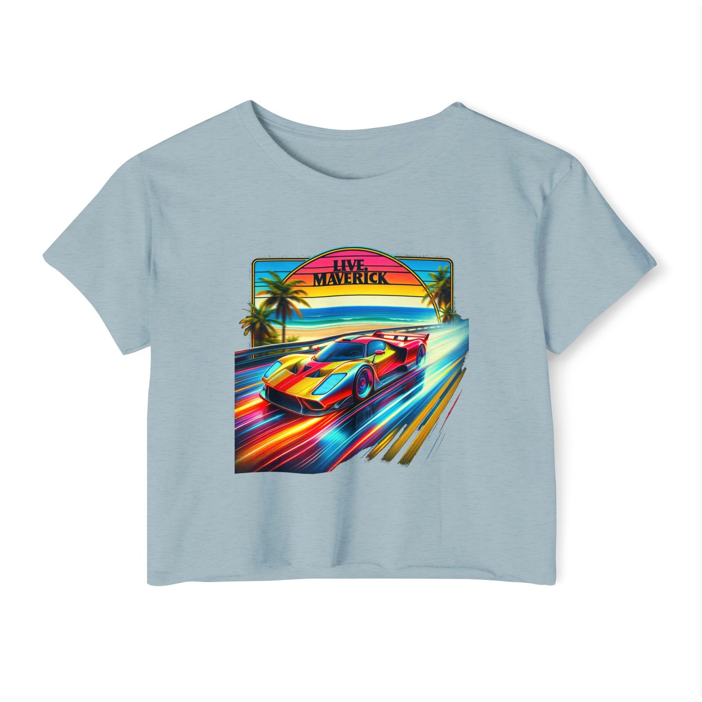 Coast Highway Racing - Women's Crop Top