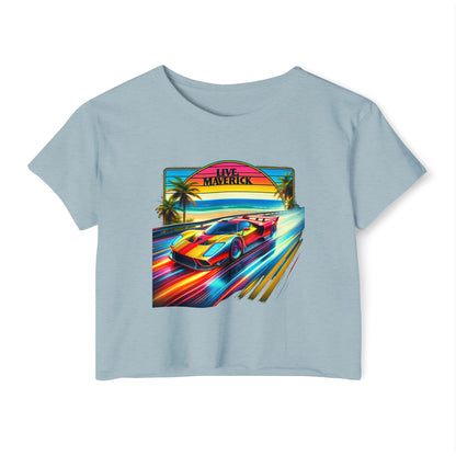 Coast Highway Racing - Women's Crop Top