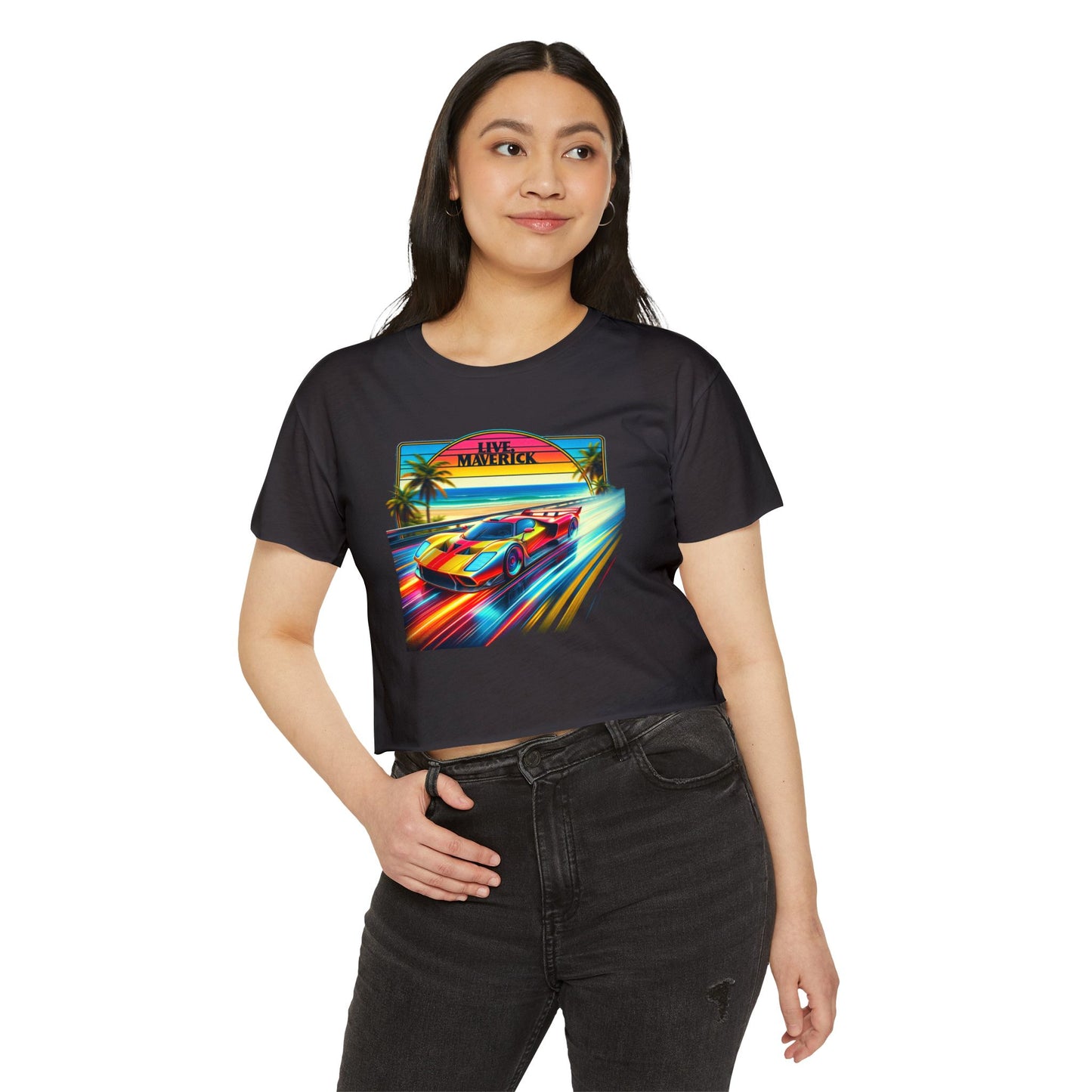 Coast Highway Racing - Women's Crop Top