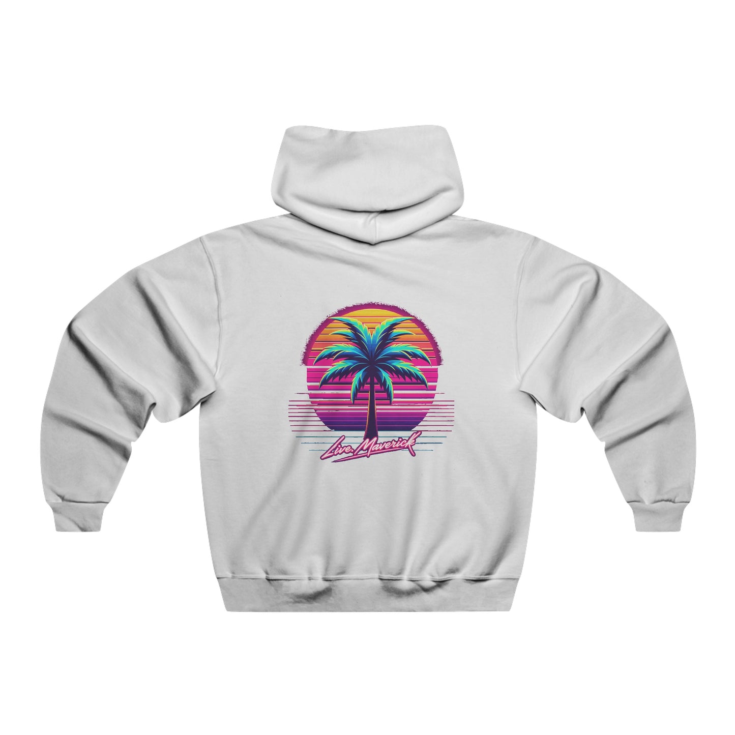 8 Bit Retro Palm Hoodie