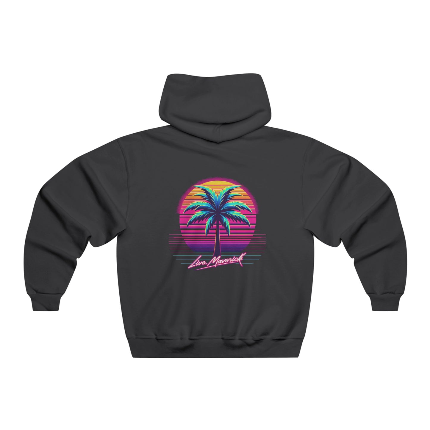 8 Bit Retro Palm Hoodie