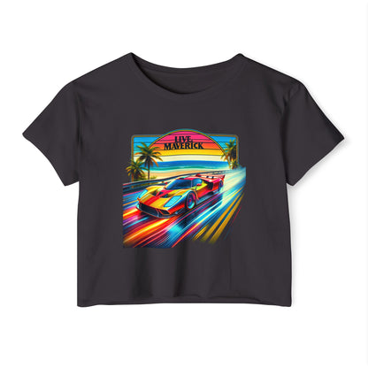 Coast Highway Racing - Women's Crop Top