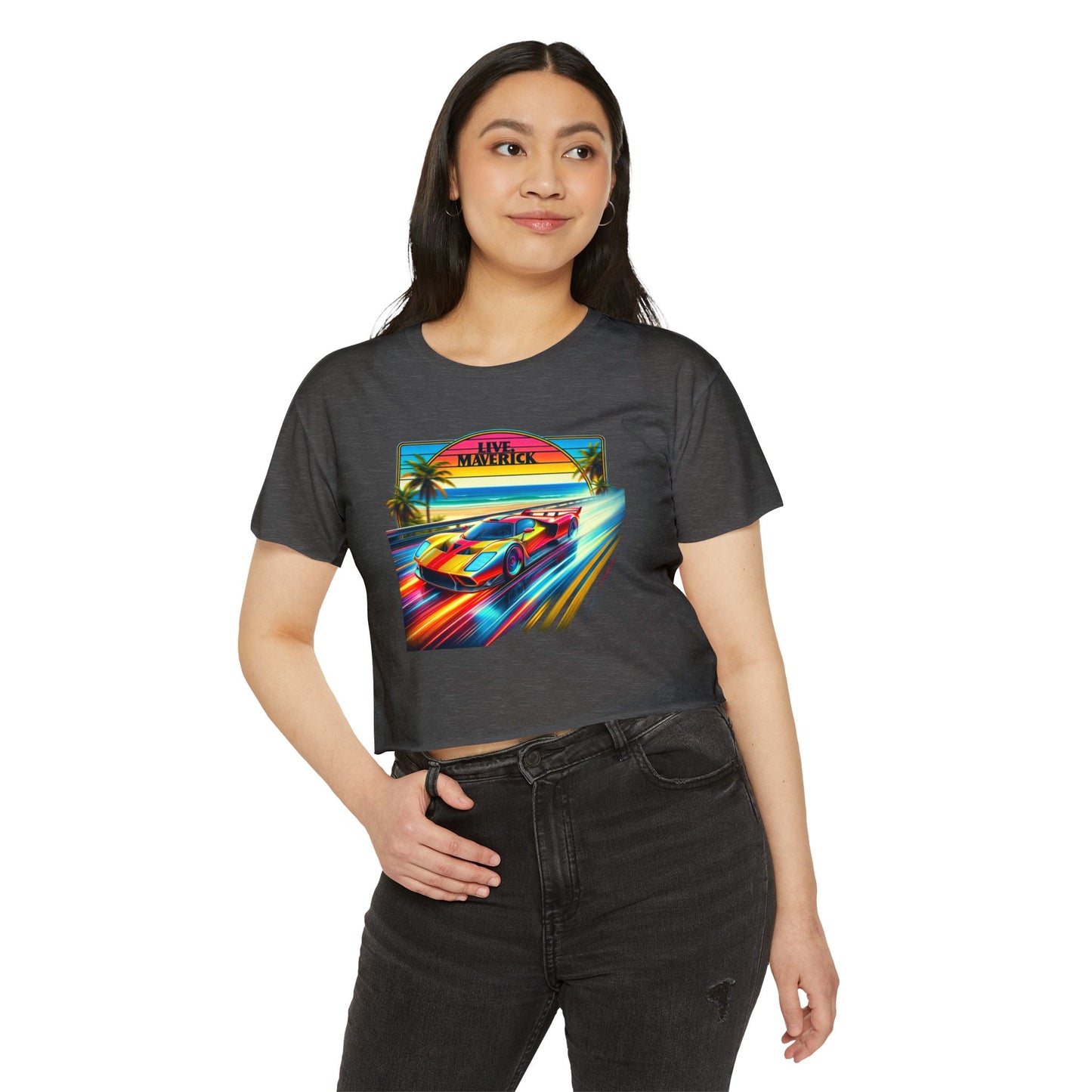 Coast Highway Racing - Women's Crop Top